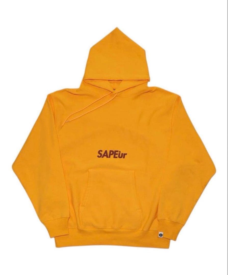 SAPEur サプール ドライフーディ マスタードブラウン　L 新品未使用タグ付