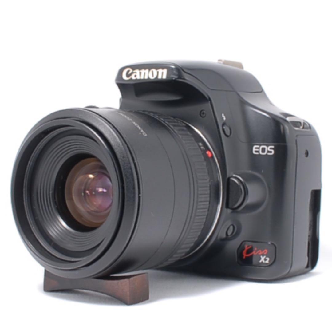 一眼レフデビューに✨Canon Kiss X2❤️エモい写真が撮れる！オマケ多数
