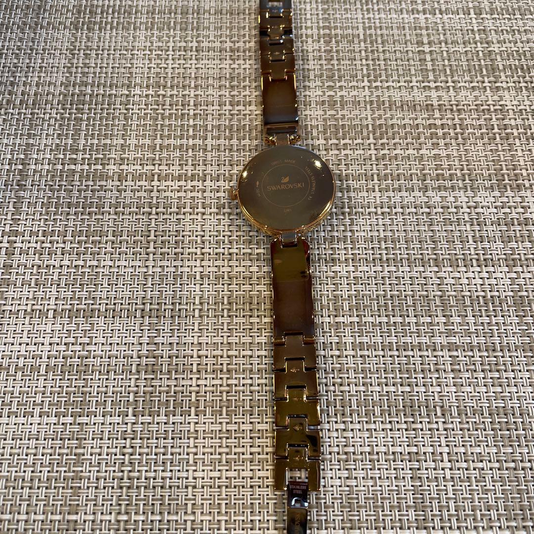 スワロフスキー　Dream Rock ウォッチ ブルー/ローズゴールド