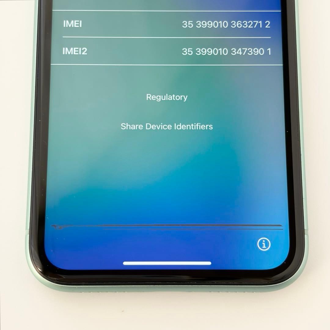 iPhone11 本体　128GB グリーン　ジャンク品　SIMフリー
