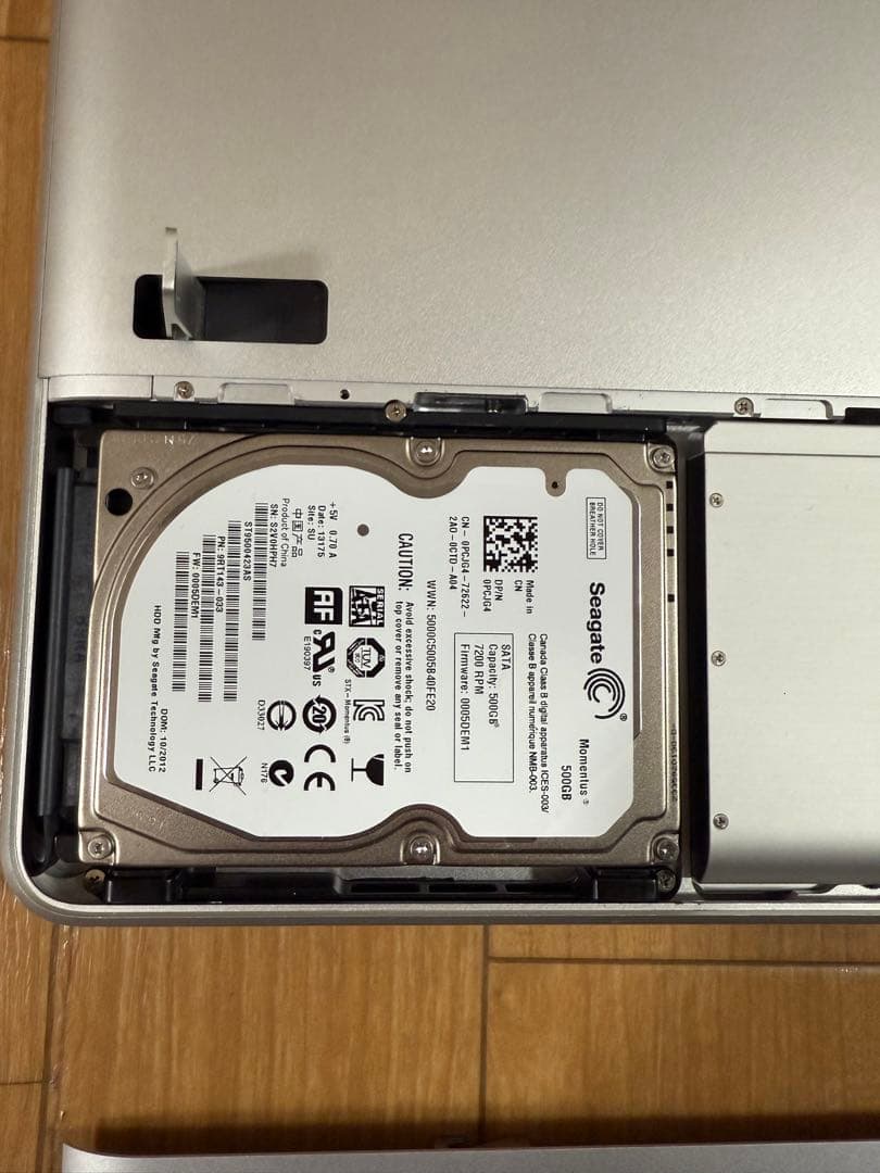 整備済MacBook pro Late 2008 15インチA1286