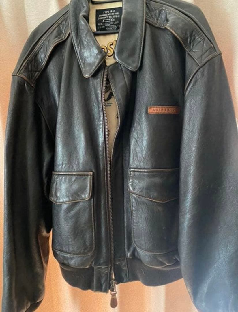 J*Y様 avirex A-2 レザー　フライトジャケット　90's vinte