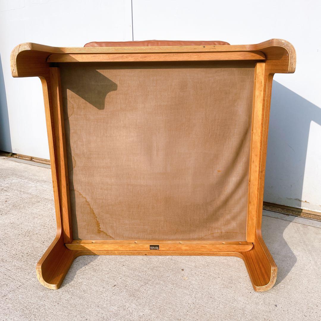 天童木工Haco チェア① ソファ 1人掛け 本革 レザー 椅子 アームチェア