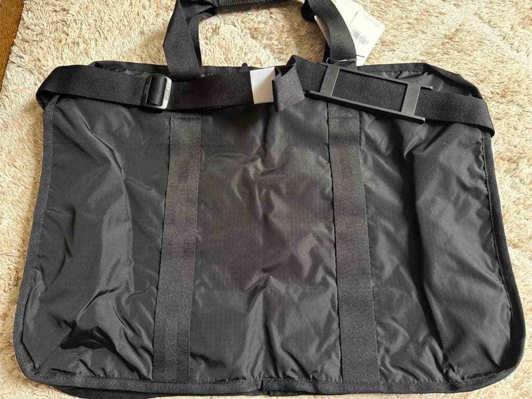 新品LeSportsac レスポートサック 大容量ボストンバッグ ブラック