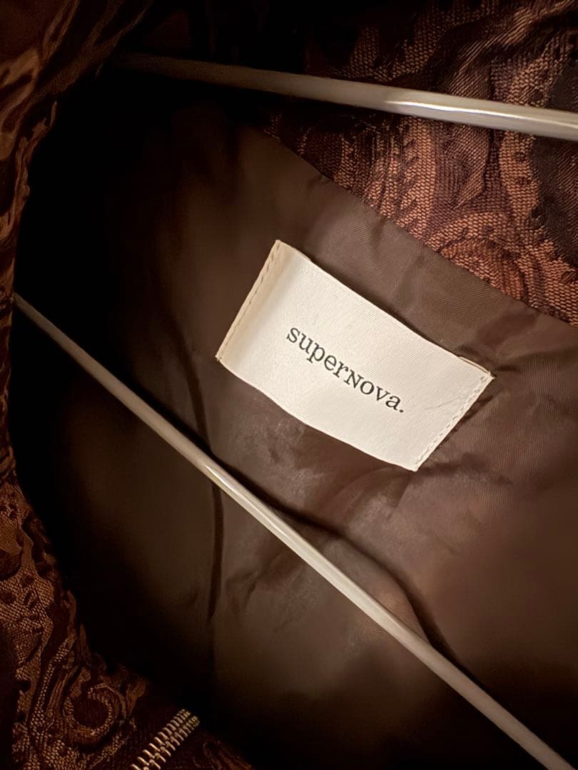 superNova. トラックジャケット ペイズリージャガード