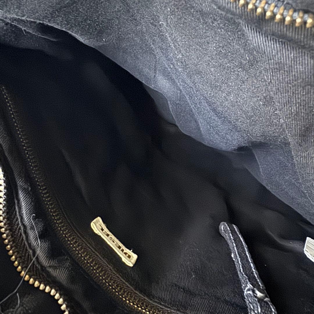 バッグ DIESEL 00s tote bag Y2K ash gray l