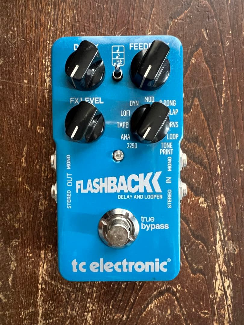 ギター tc electronic FLASHBACK DELAY and LOOPER