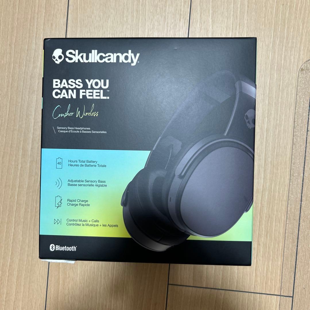 【本日値下げ相談可】スカルキャンディ クラッシャー ワイヤレスヘッドホン