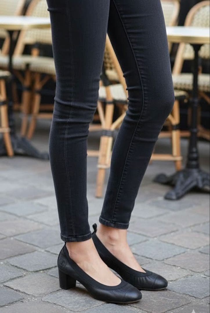 シャネル　CHANEL シャネル パンプス ココマーク ヒール　バレエシューズ