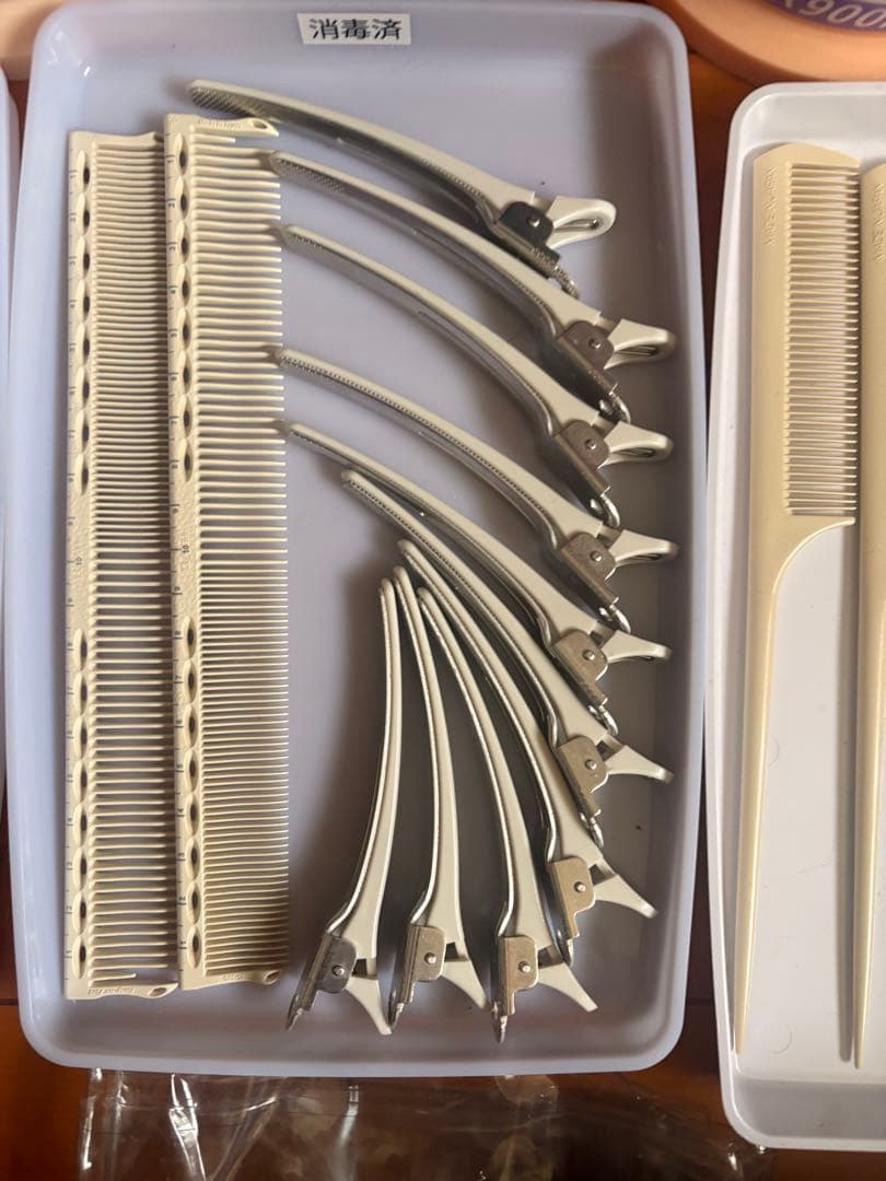 美容師国家試験一式道具 オールウェーブ ワインディング まとめ売り