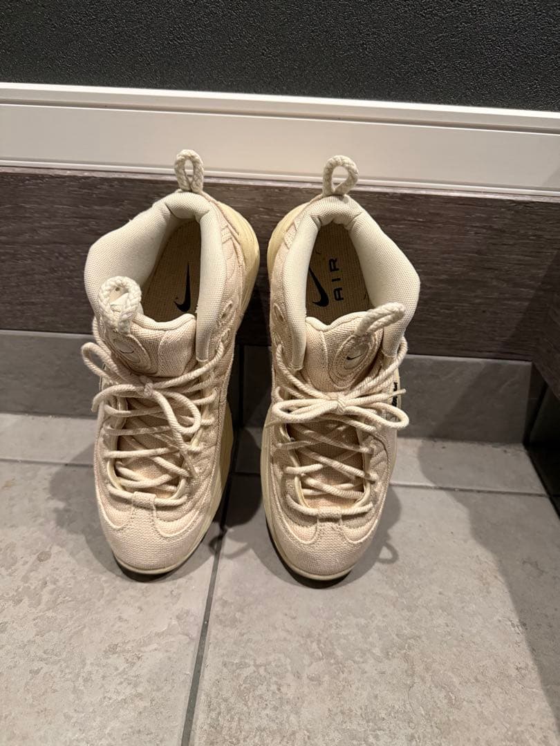 Stussy Air Foamposite One クリーム