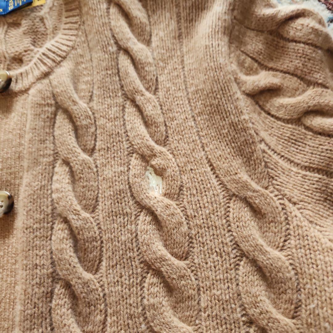 Polo Ralph Lauren ベージュ カーディガン XLサイズ