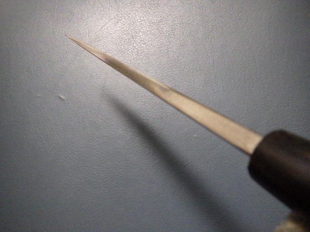 Y*E様 正本総本店★玉白鋼・鰻サキ包丁刃渡195ｍｍアゴ★型番KS1219