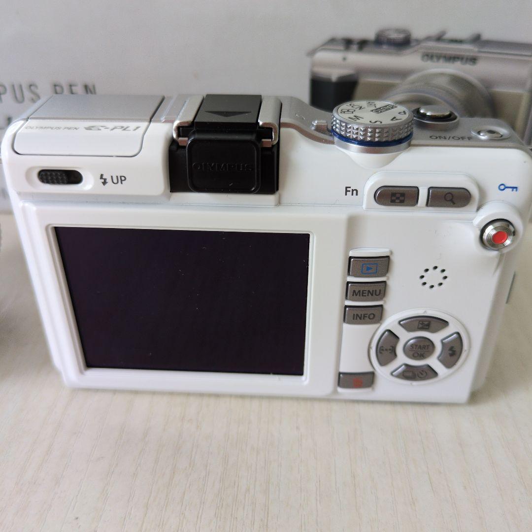 OLYMPUS PEN E-PL1 ホワイト レンズ付き