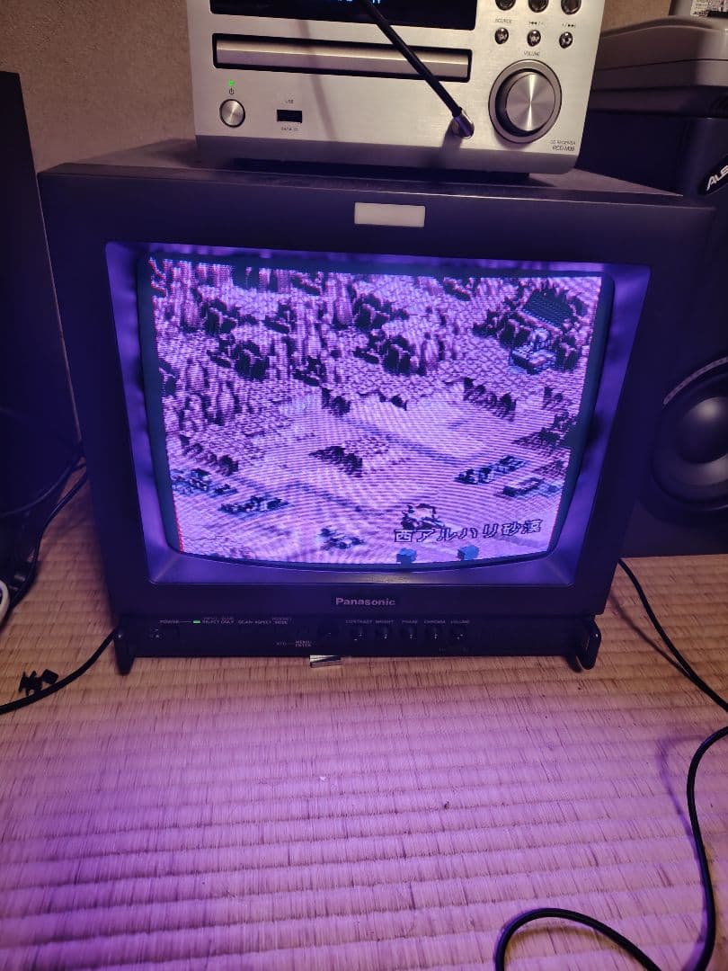 パナソニック　プロ向け　RGB ブラウン管テレビ　BVM PVM