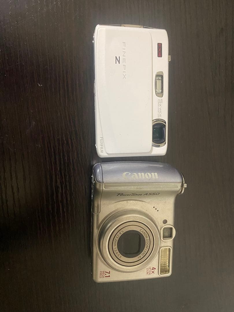 カメラ2点セットジャンク品Fujifilm Canonカメラ