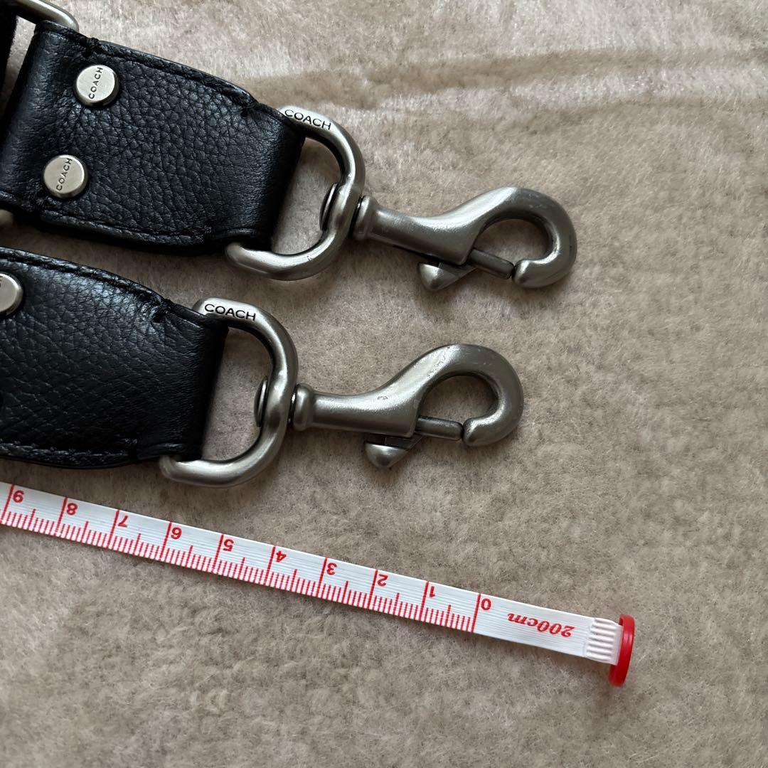 超美品‼️COACH コーチ本革2ウェイ メンズビジネスバッグ BLACK