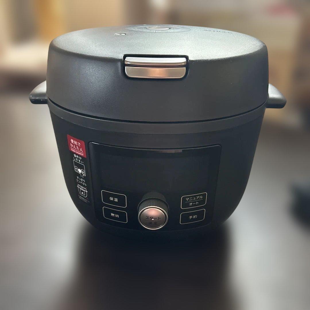 【美品】TIGER タイガー 電気圧力鍋 COK-A220 ブラック