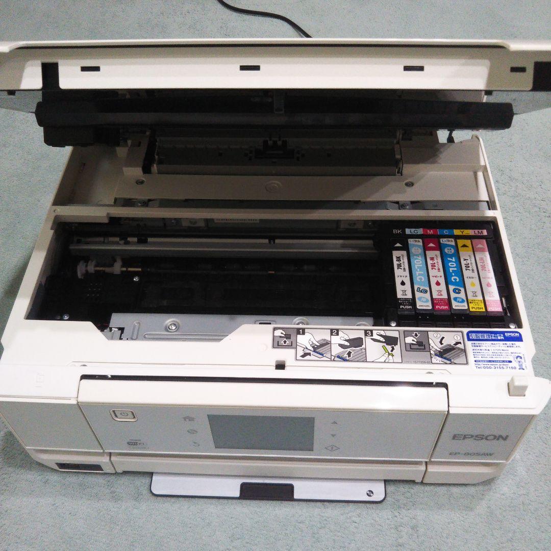 ジャンク EPSON EP-805AW インクジェットプリンター 本体 エプソン