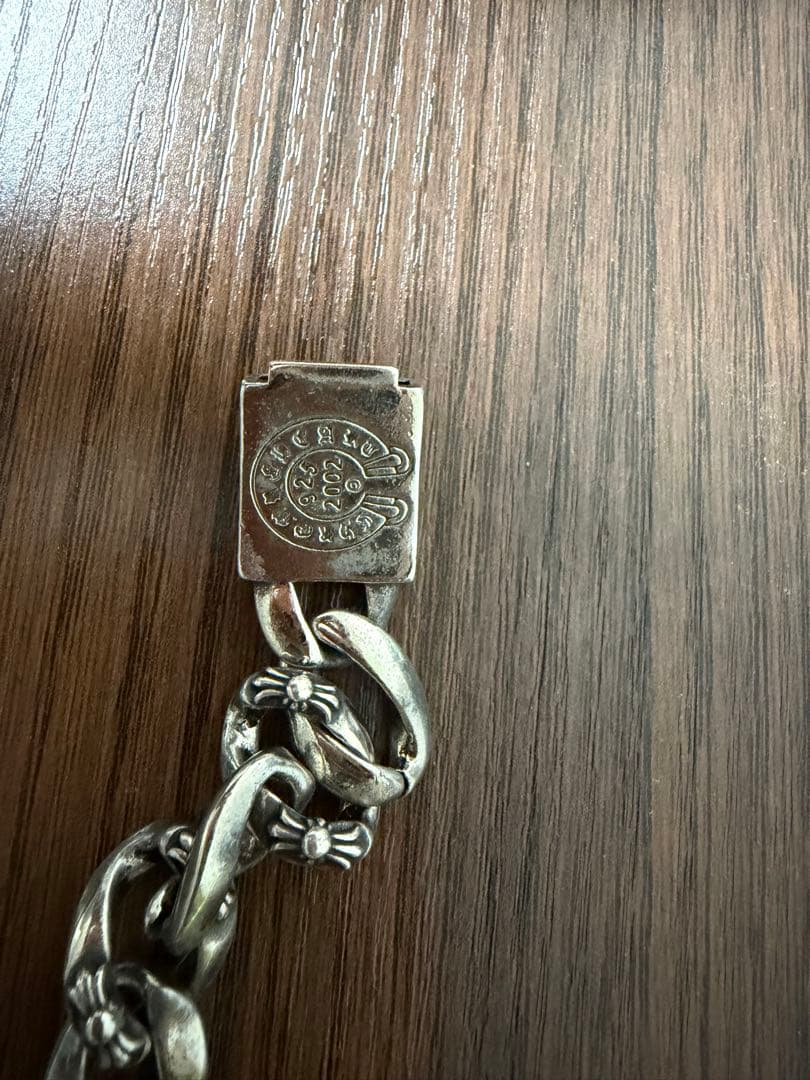 シルバーチェーンブレスレット