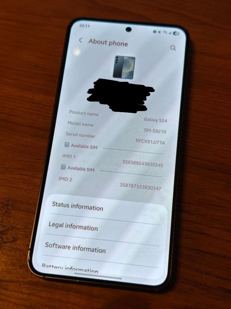 [Fahrizal] S24 SM-S9210 256GB グローバル版