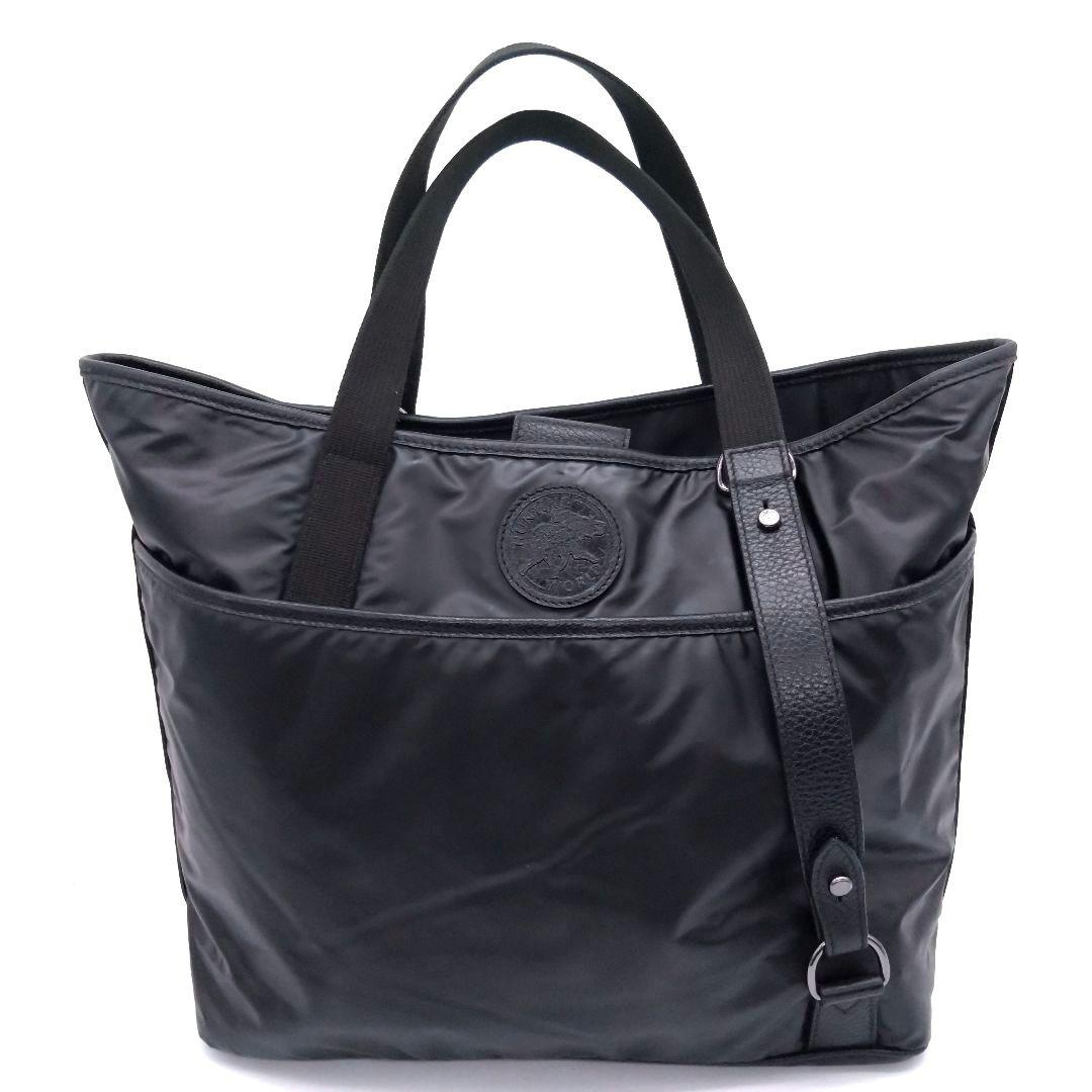 【美品】HUNTING WORLD 2WAY大容量 ハンドバッグ トート A4