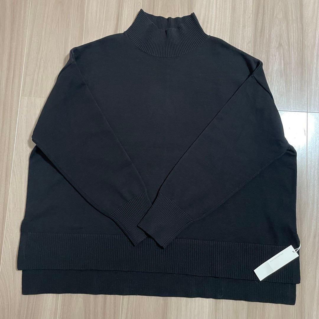 【新品タグ付き】GALLARDAGALANTE　オーバータートルニット　ブラック