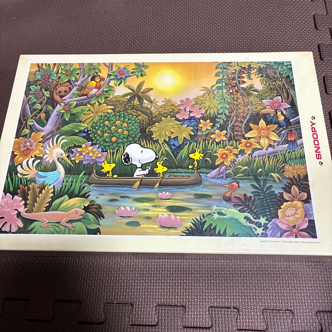 ‼️超希少品新品未使用品‼️スヌーピーは熱帯の楽園で宝物を探す