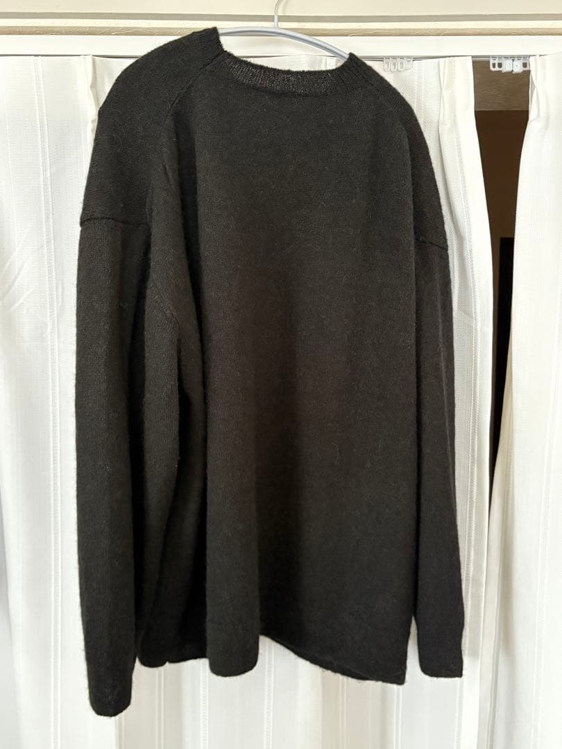 トップス WIRROW / Alpaca wool wide knit pullover