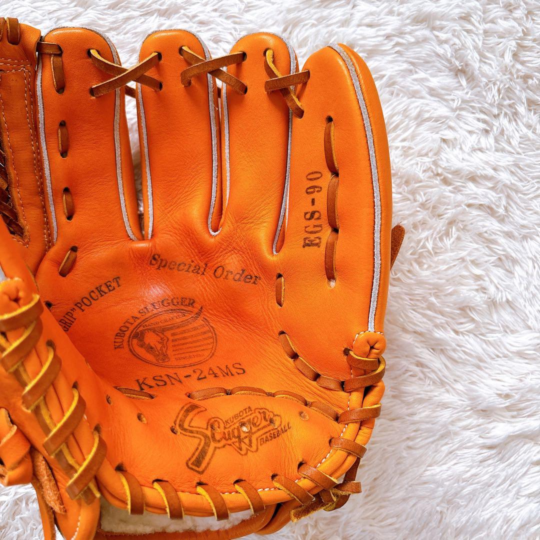 久保田スラッガー　江頭重利 90歳記念限定モデルグラブ　内野手用