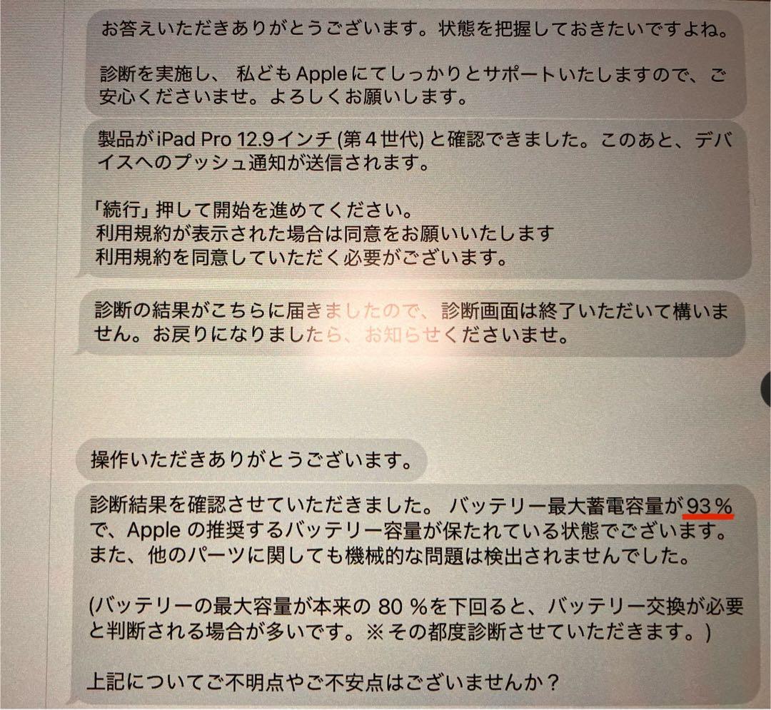 iPad pro 12.9(第4世代) 256GB Cellularモデル