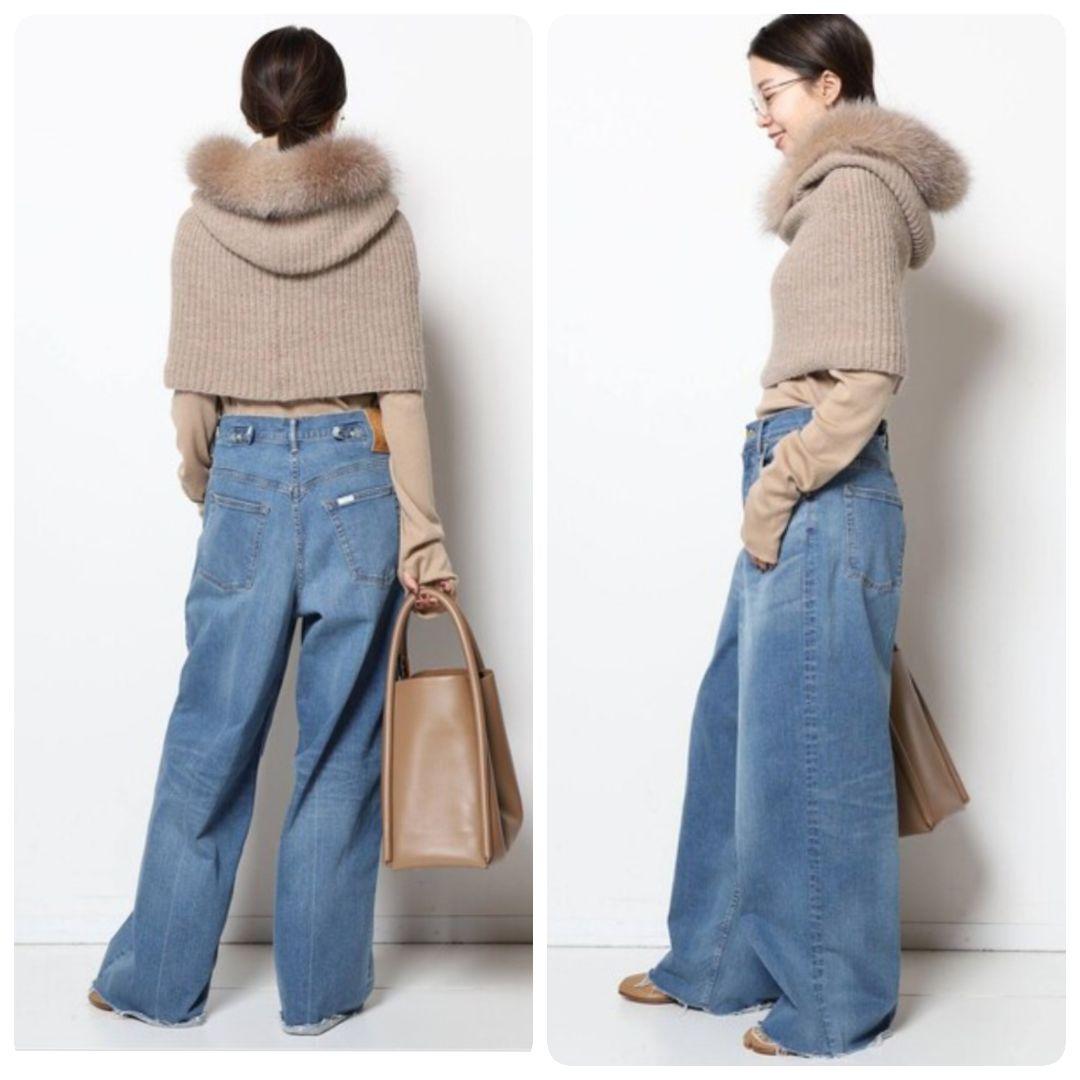 新品 FRATELLI TALLI ファー付き バラクラバ ドゥーズィエムクラス