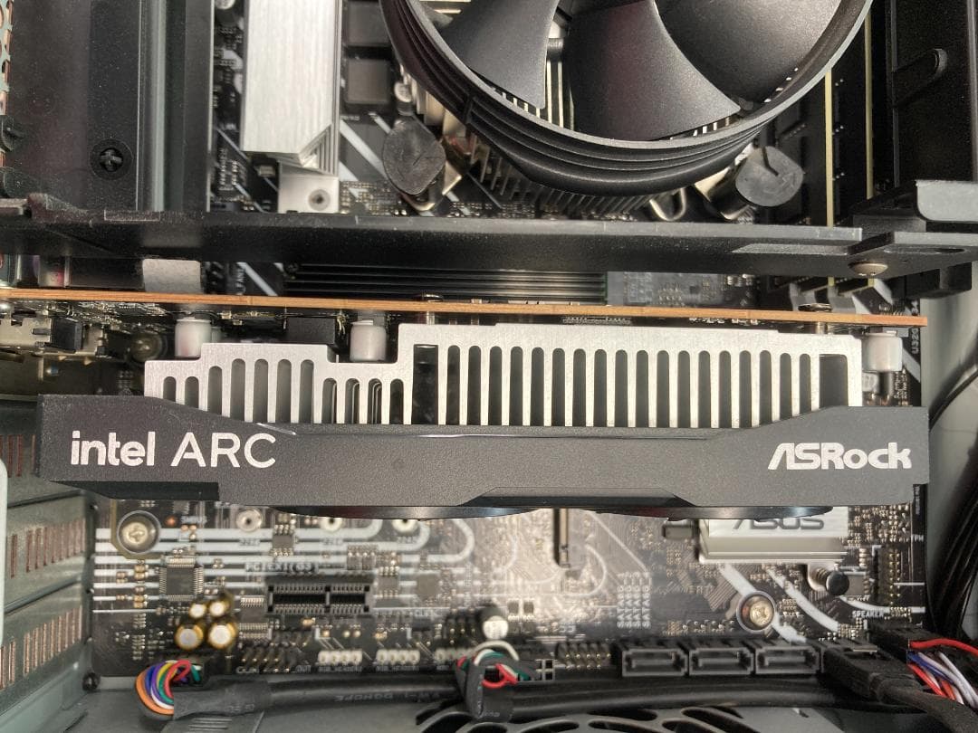 グラフィックボード・グラボ・ビデオカード ASRock Intel Arc A380 Low Profile 6GB