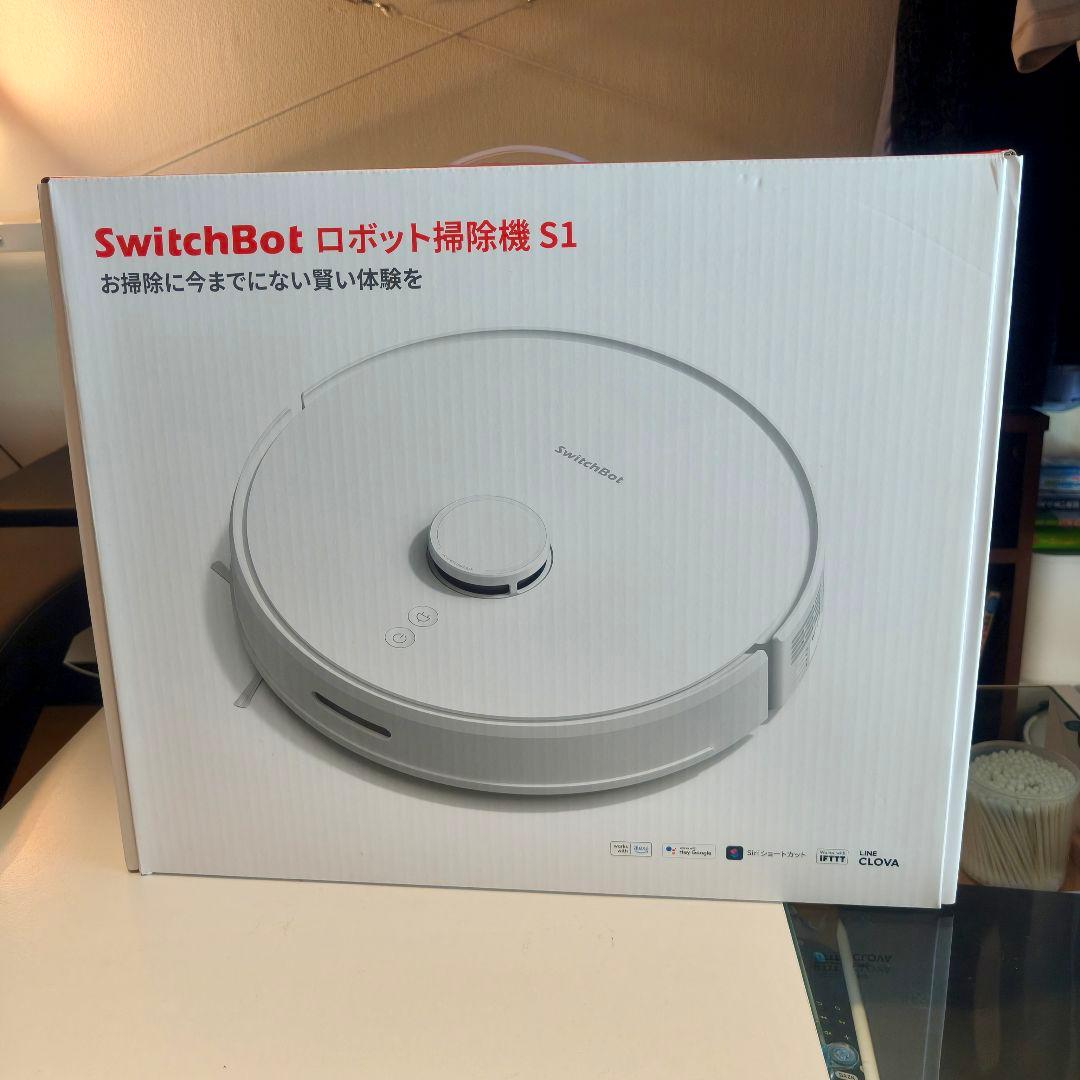【箱入り】SwitchBot(スイッチボット) ロボット掃除機 S1 本体