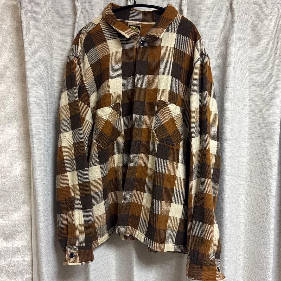 (セール)tenderloin ブロックチェックシャツ　ジャケット