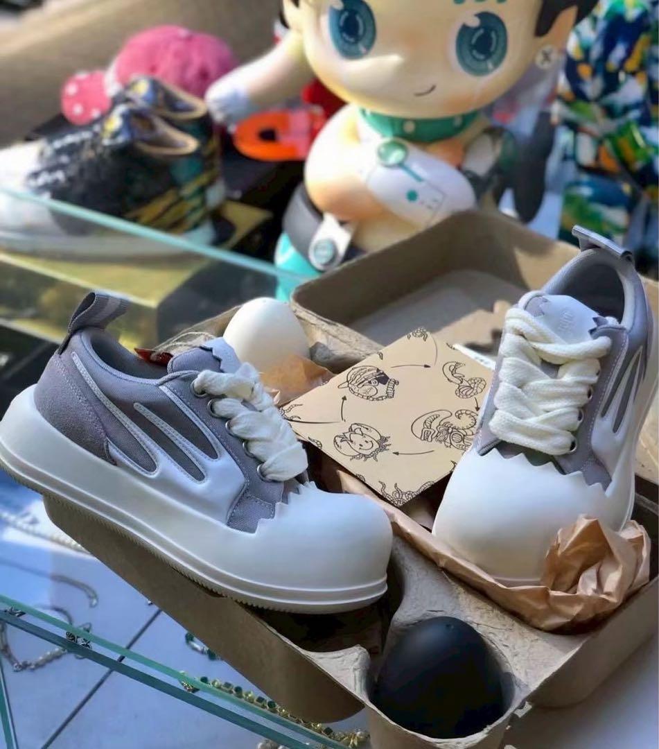 靴 rhime ASTROPOD GRAY UK42 US8.5 JP26.5c