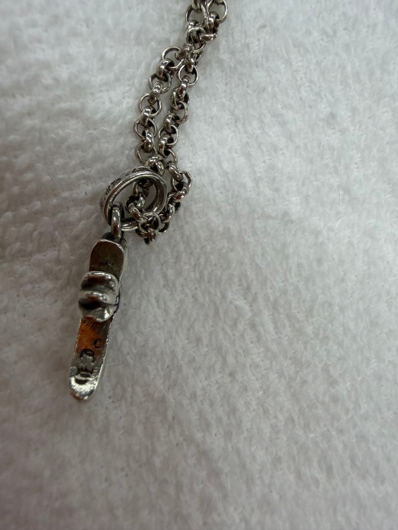 クロムハーツベビーファット+サファイヤ+ロールチェーン三点セット❗️証明書つき！