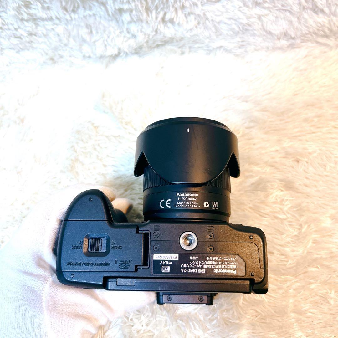 【美品】Panasonic LUMIX DMC-G6 Wi-Fi ミラーレス一眼