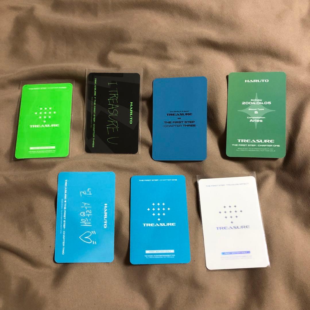TREASURE HARUTO PhotoCard ハルト　カード