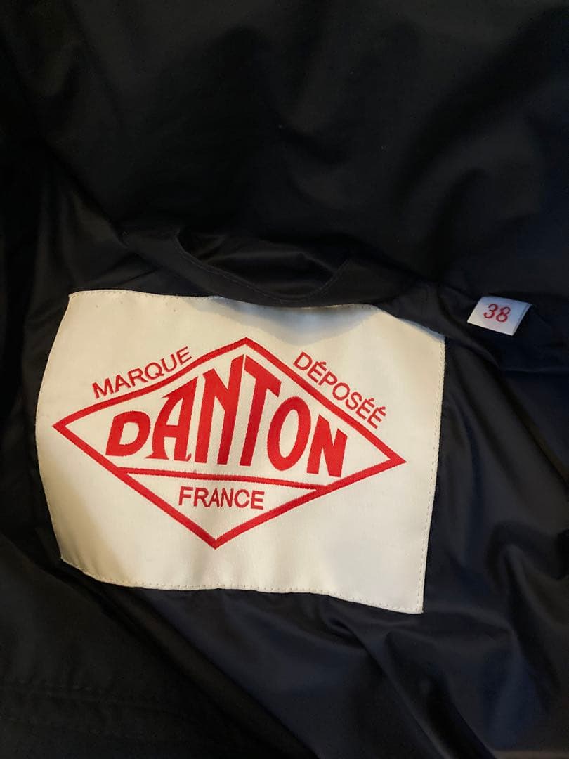 315 DANTON ホワイトグースダウン フーディオーバーサイズ男女兼用