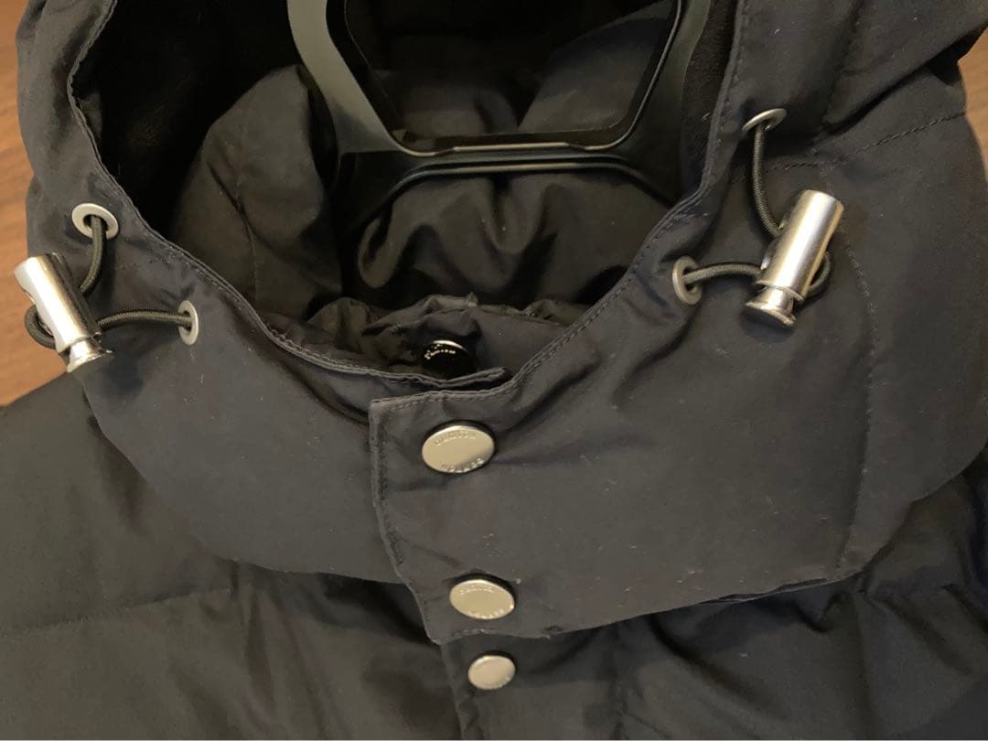 315 DANTON ホワイトグースダウン フーディオーバーサイズ男女兼用