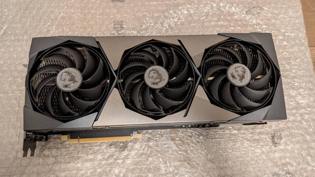 【美品】NVIDIA(MSI製) RTX3070Ti SUPRIM X