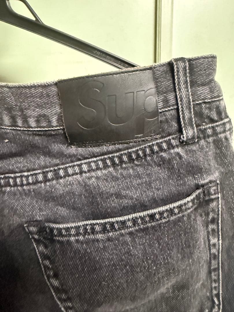 Supreme ストレートデニムW32L32