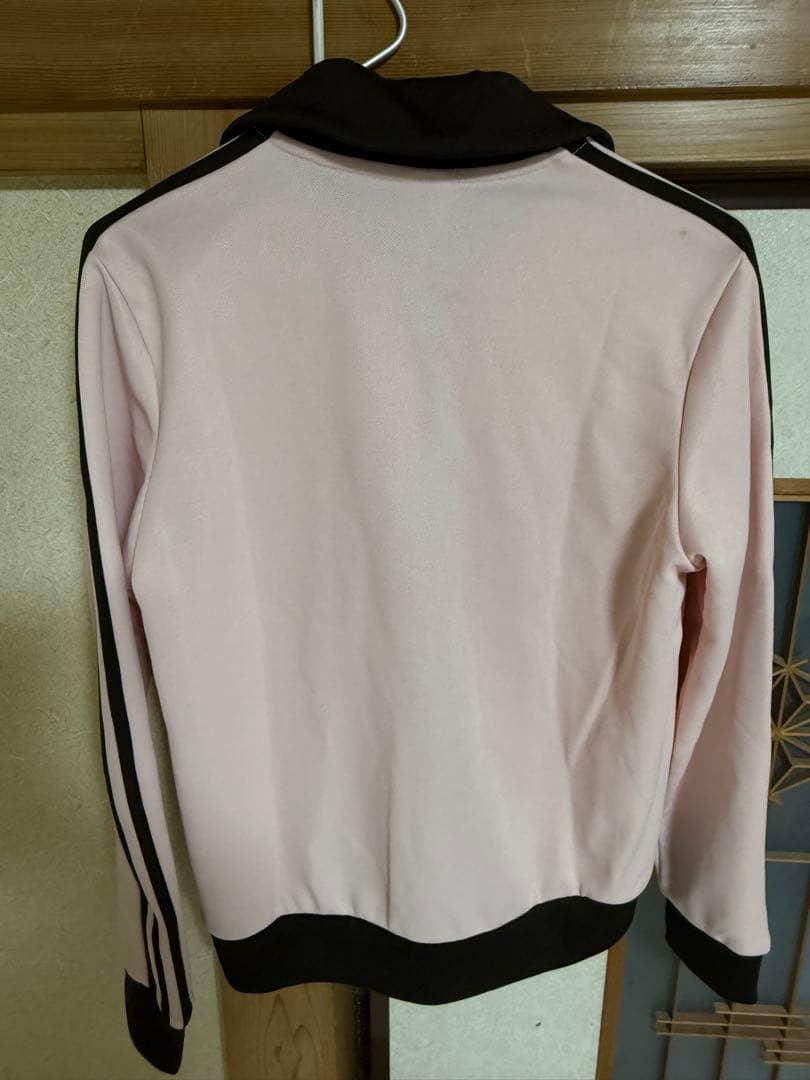 adidas ピンク　トラックジャケット