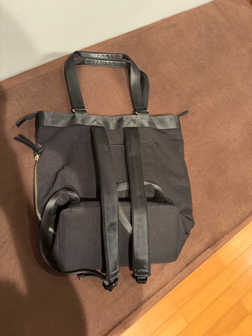 LANVIN en Bleu ポリエステルトート型リュック