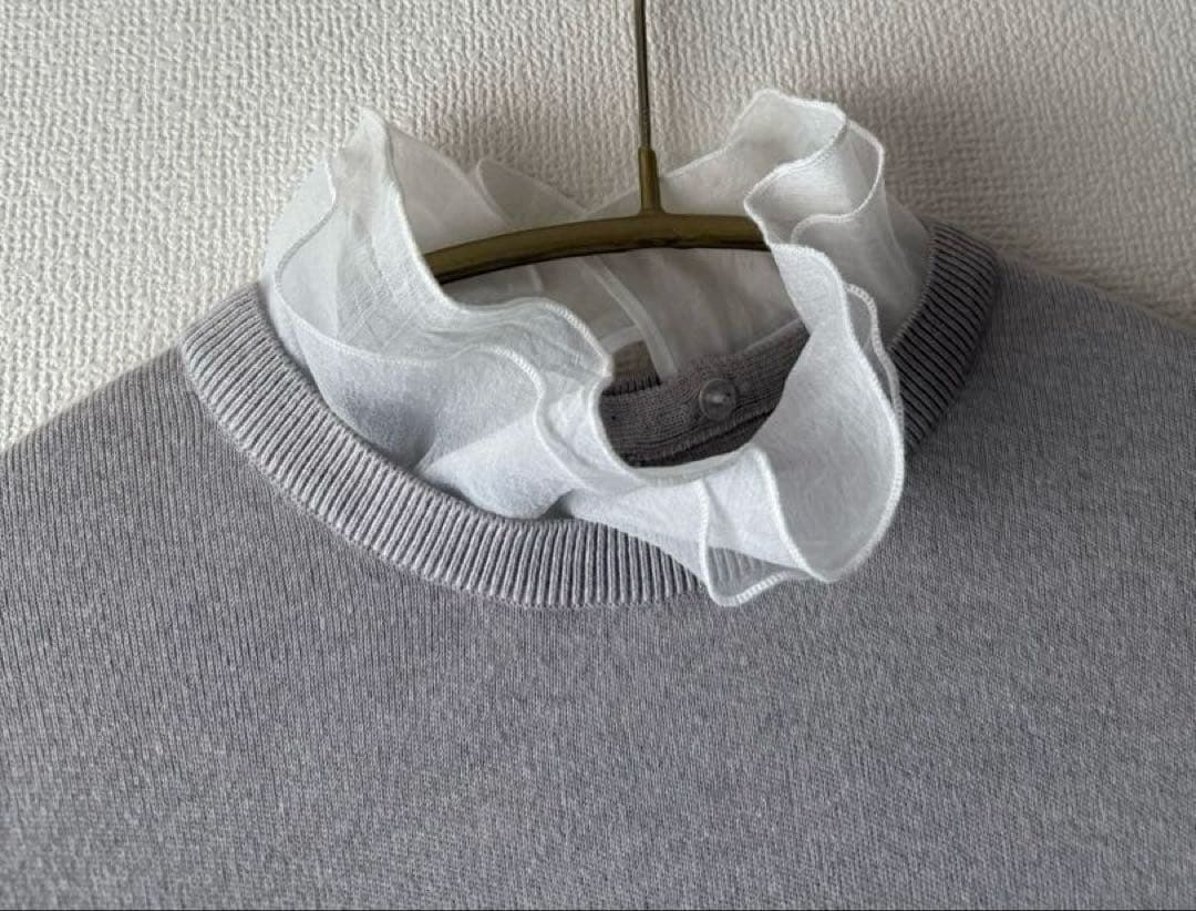 最終SALE【UNITED ARROWS】 オーガンジーラッフルフリル 4WAY