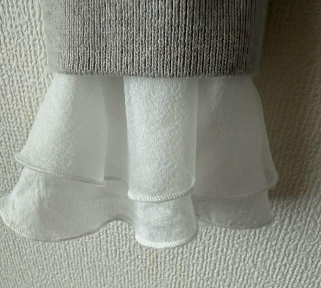 最終SALE【UNITED ARROWS】 オーガンジーラッフルフリル 4WAY