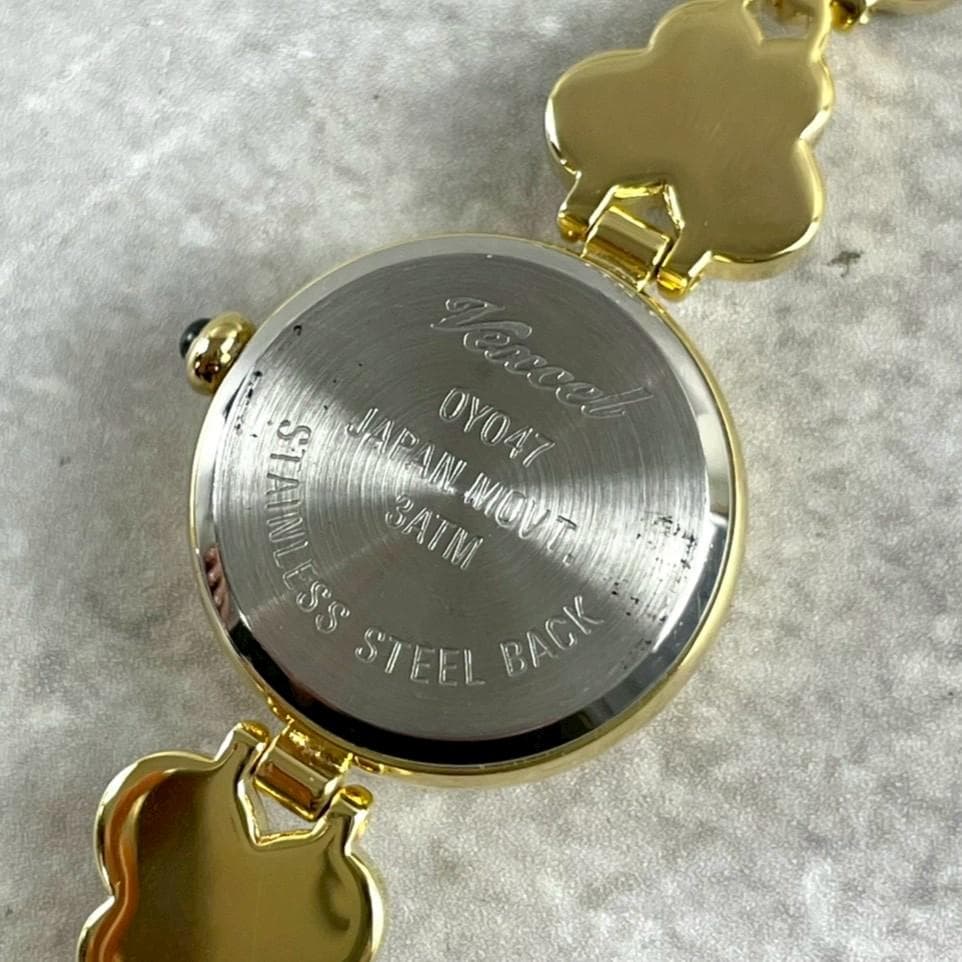 美品 超希少時計 VEXCEL ヴェクセル バタフライ白蝶貝 クォーツ