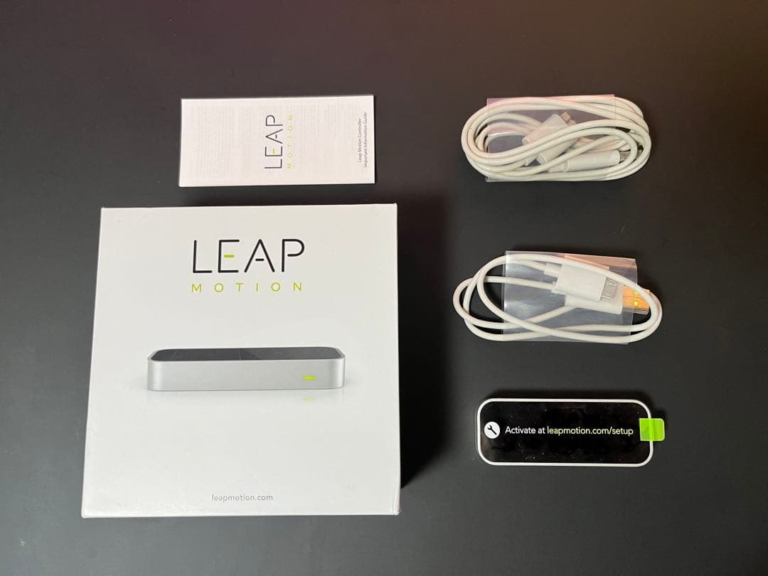 LEAP MOTION 本体+別売りネックストラップ