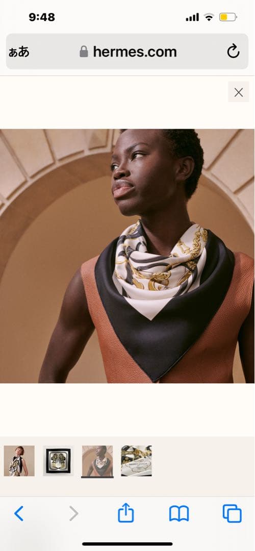 《ブリッド・ドゥ・ガラ》 カレ 90